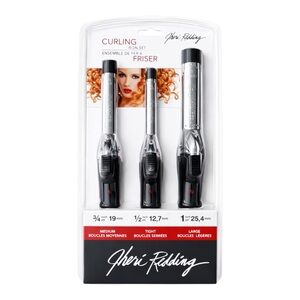 JHERI REDDING CURLING IRON SET (MODEL CB433JRCSNC) NEW, PLS READ!